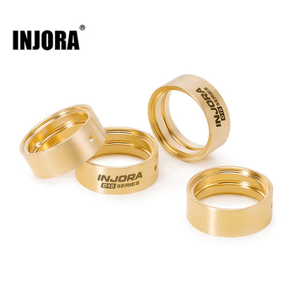 Brass Inner Clamp Rings 0.7" D18 Wheels (2)