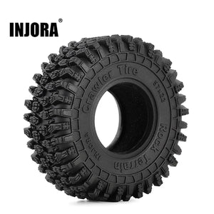 Injora 1.0" 57*22mm Rock Crawling Tires (T1016) (2) (YQT-1016)