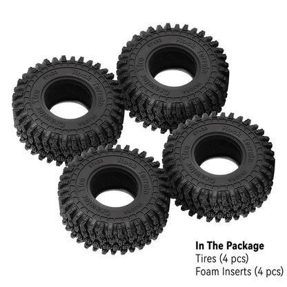 1.0" 57*22mm Rock Crawling Tires (T1016) (2)