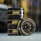 1.0" 39g Brass -2.65mm Offset Wheels Micro Crawlers: Black