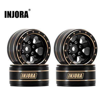 1.0" Brass -4.7mm Offset Wheels Micro Crawlers