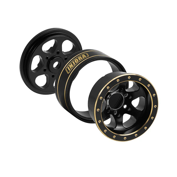 1.0" Brass -4.7mm Offset Wheels Micro Crawlers