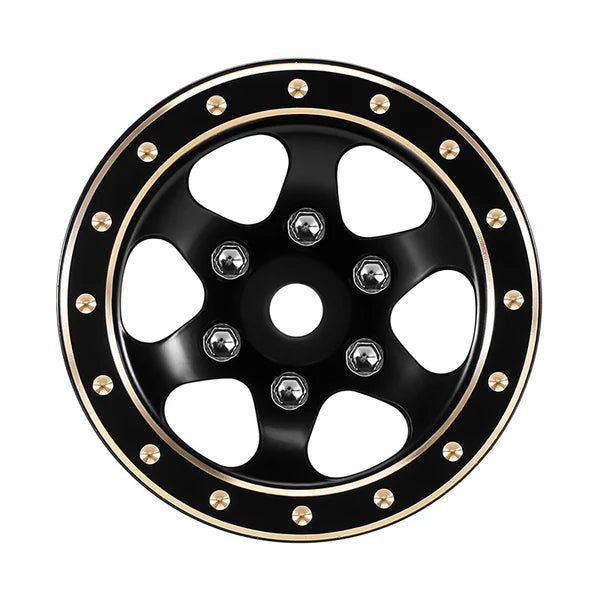 1.0" Brass -4.7mm Offset Wheels Micro Crawlers