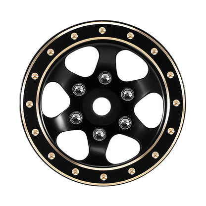 1.0" Brass -4.7mm Offset Wheels Micro Crawlers