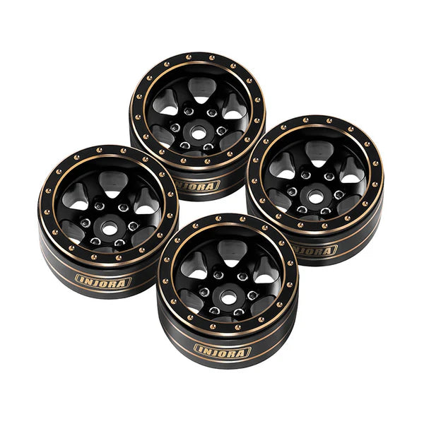 1.0" Brass -4.7mm Offset Wheels Micro Crawlers