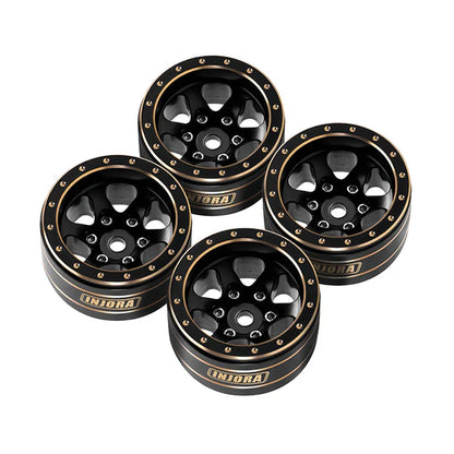1.0" Brass -4.7mm Offset Wheels Micro Crawlers