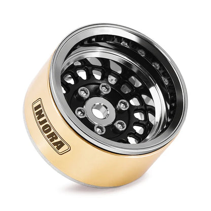 1.0" ModuWheel -4.4mm Offset Wheels Micro Crawlers: Black