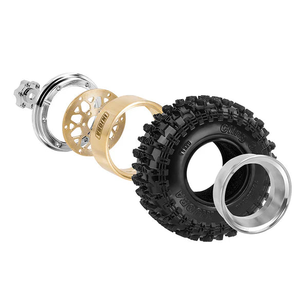 1.3" 70*26mm -4.05mm Offset ModuWheel Set Micro Crawlers