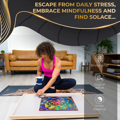 Simply Succulent Wooden Puzzle, 500 Pcs