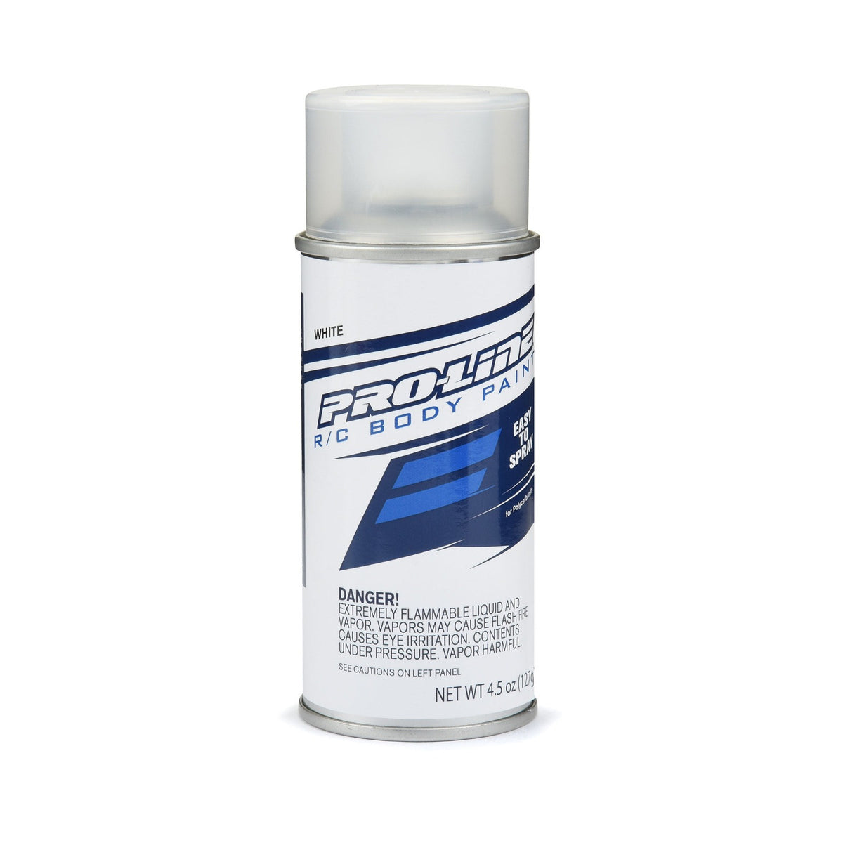 Pro-Line RC Body Spray Paint, White, 4.5oz product photo