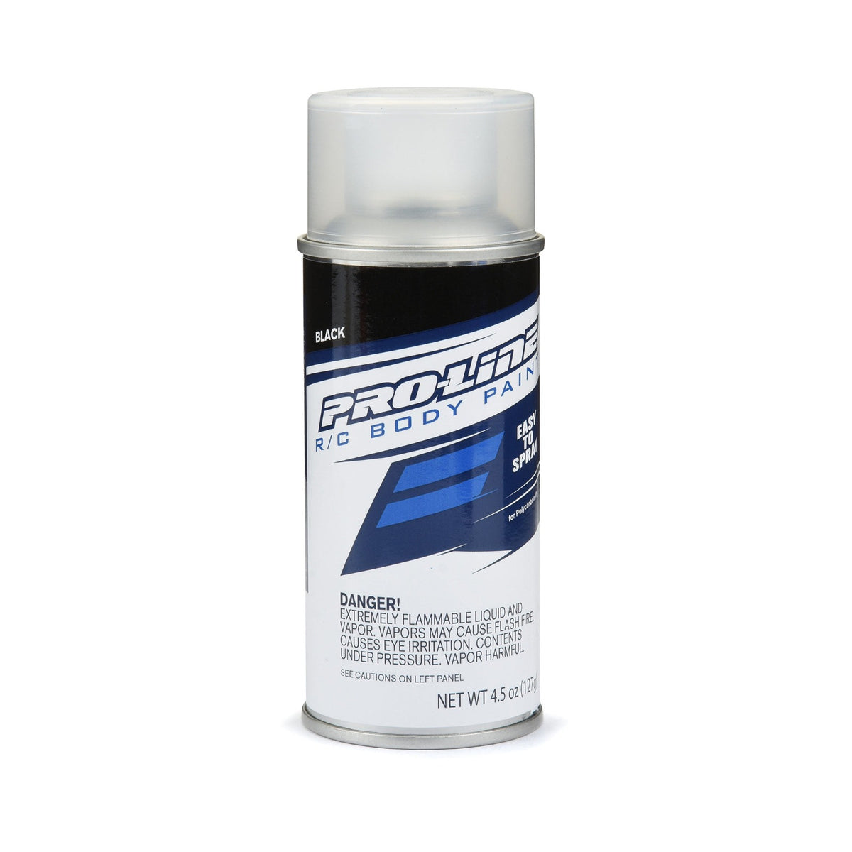 Pro-Line RC Body Spray Paint, Black, 4.5oz product photo