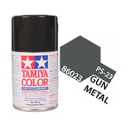Tamiya PS-23 Gun Metal Polycarbonate Spray Paint, 100ml product photo