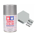 Tamiya PS-41 Bright Silver Polycarbonate Spray Paint, 100ml product photo