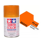 Tamiya PS-43 Translucent Orange Polycarbonate Spray Paint, 100ml product photo