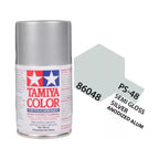 Tamiya PS-48 Metallic Silver Polycarbonate Spray Paint, 100ml product photo