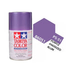 Tamiya PS-51 Purple Anodized Aluminum Polycarbonate Spray Paint, 100ml product photo