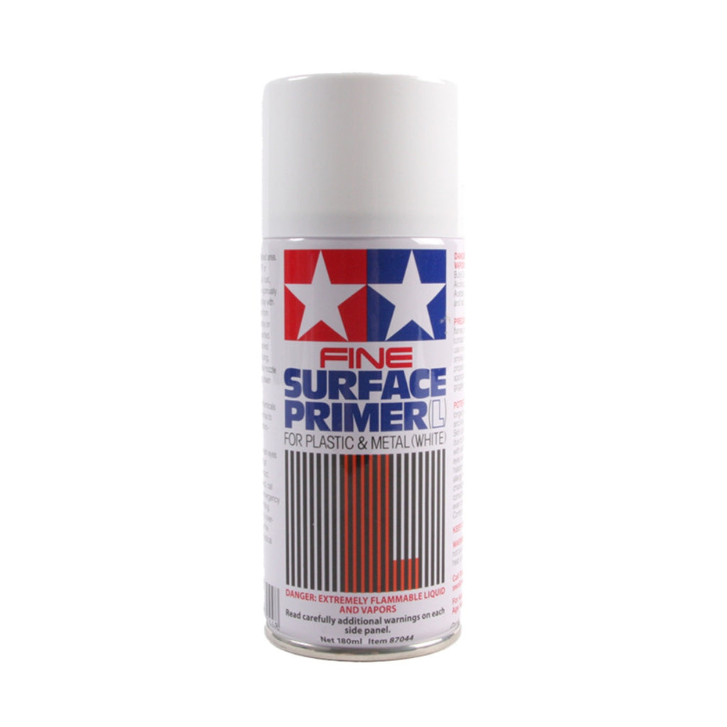 Tamiya Surface Primer L, White, 180ml Spray Can product photo