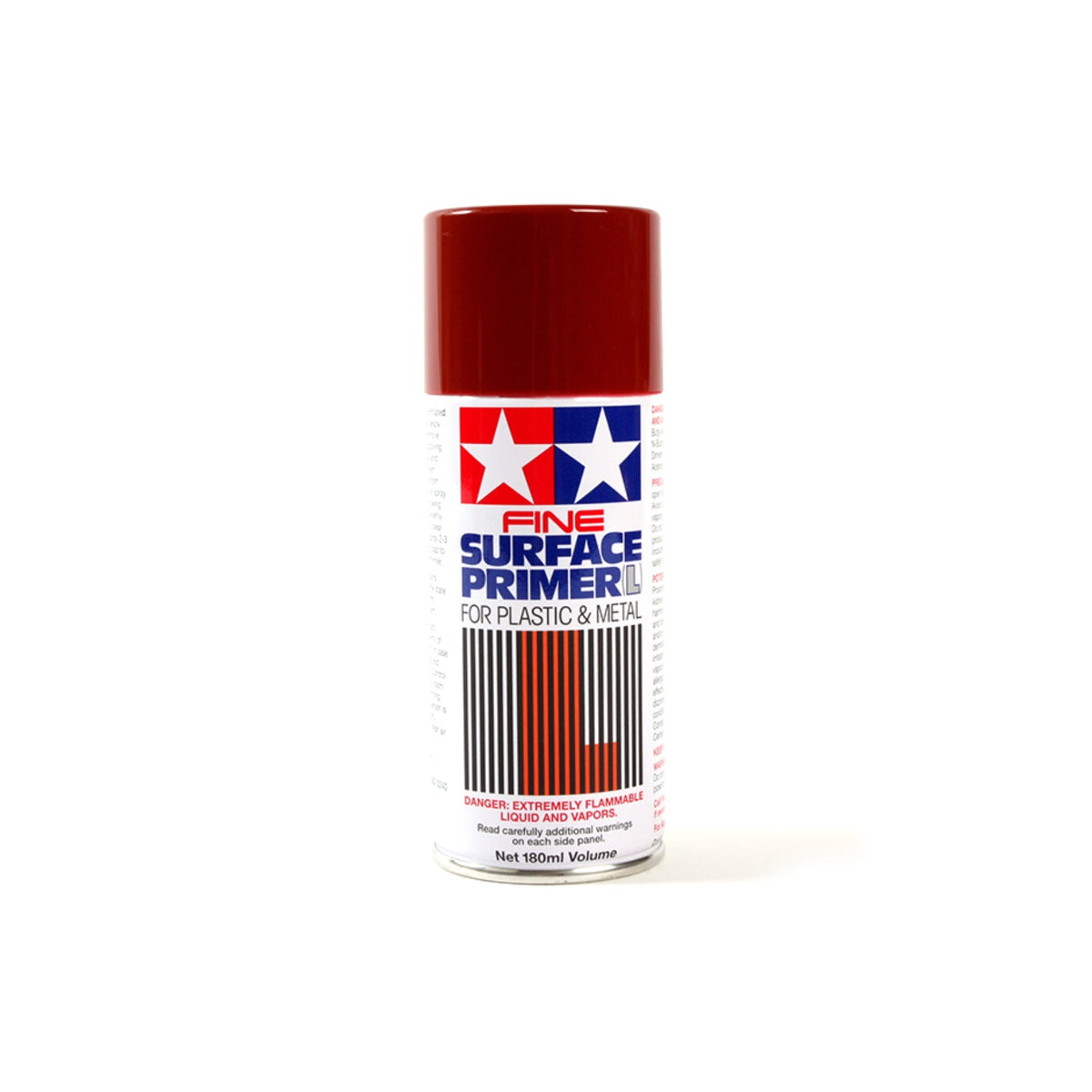 Tamiya Fine Surface Primer L, Oxide Red, 180ml Spray Can product photo