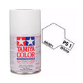 Tamiya PS-1 White Polycarbonate Spray Paint, 100ml product photo