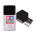 Tamiya TS-6 Matt Black Lacquer Spray Paint, 100ml product photo