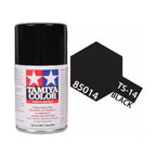 Tamiya TS-14 Black Lacquer Spray Paint, 100ml product photo