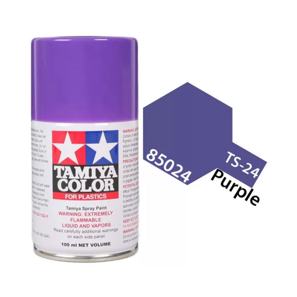 Tamiya TS-24 Purple Lacquer Spray Paint, 100ml product photo