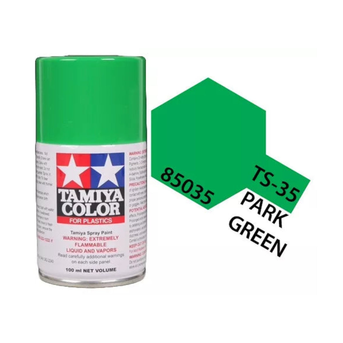 Tamiya TS-35 Park Green Lacquer Spray Paint, 100ml product photo