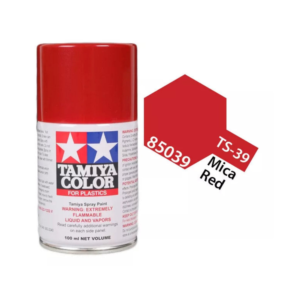 Tamiya TS-39 Mica Red Lacquer Spray Paint, 100ml product photo