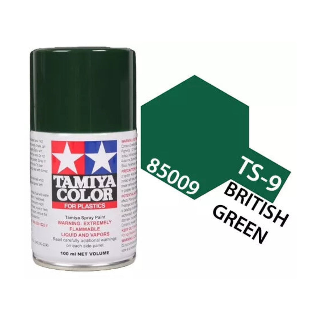 Tamiya TS-9 Racing Green Lacquer Spray Paint, 100ml product photo