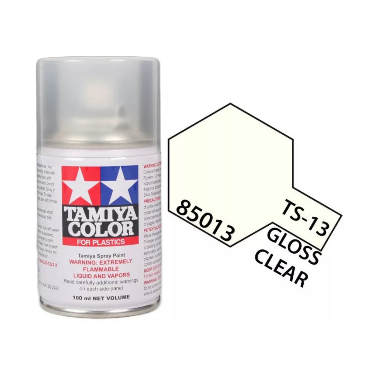 Tamiya TS-13 Clear Lacquer Spray Paint, 100ml product photo