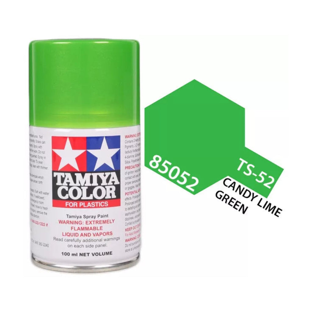 Tamiya TS-52 CandyLime Green Lacquer Spray Paint, 100ml product photo