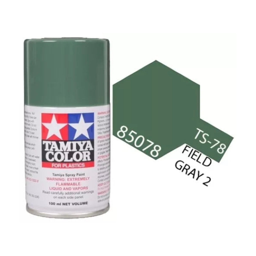 Tamiya TS-78 Field Gray 2 Lacquer Spray Paint, 100ml product photo