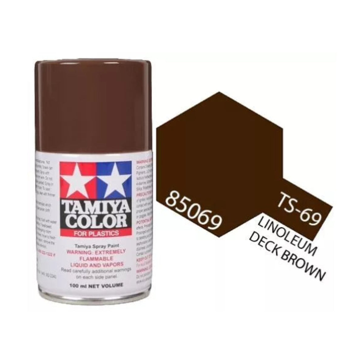 Tamiya TS-69 LD Brown Lacquer Spray Paint, 100ml product photo