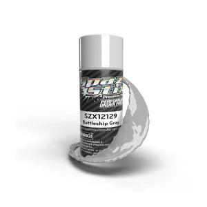 Spaz Stix Battleship Gray Aerosol Paint, 3.5oz (SZX12129)