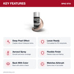 Spaz Stix Bronze Pearl Aerosol Paint, 3.5oz key features