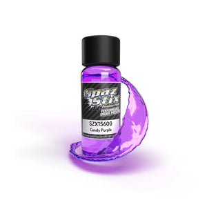 Spaz Stix Candy Purple Airbrush Ready Paint, 2oz (SZX15600)