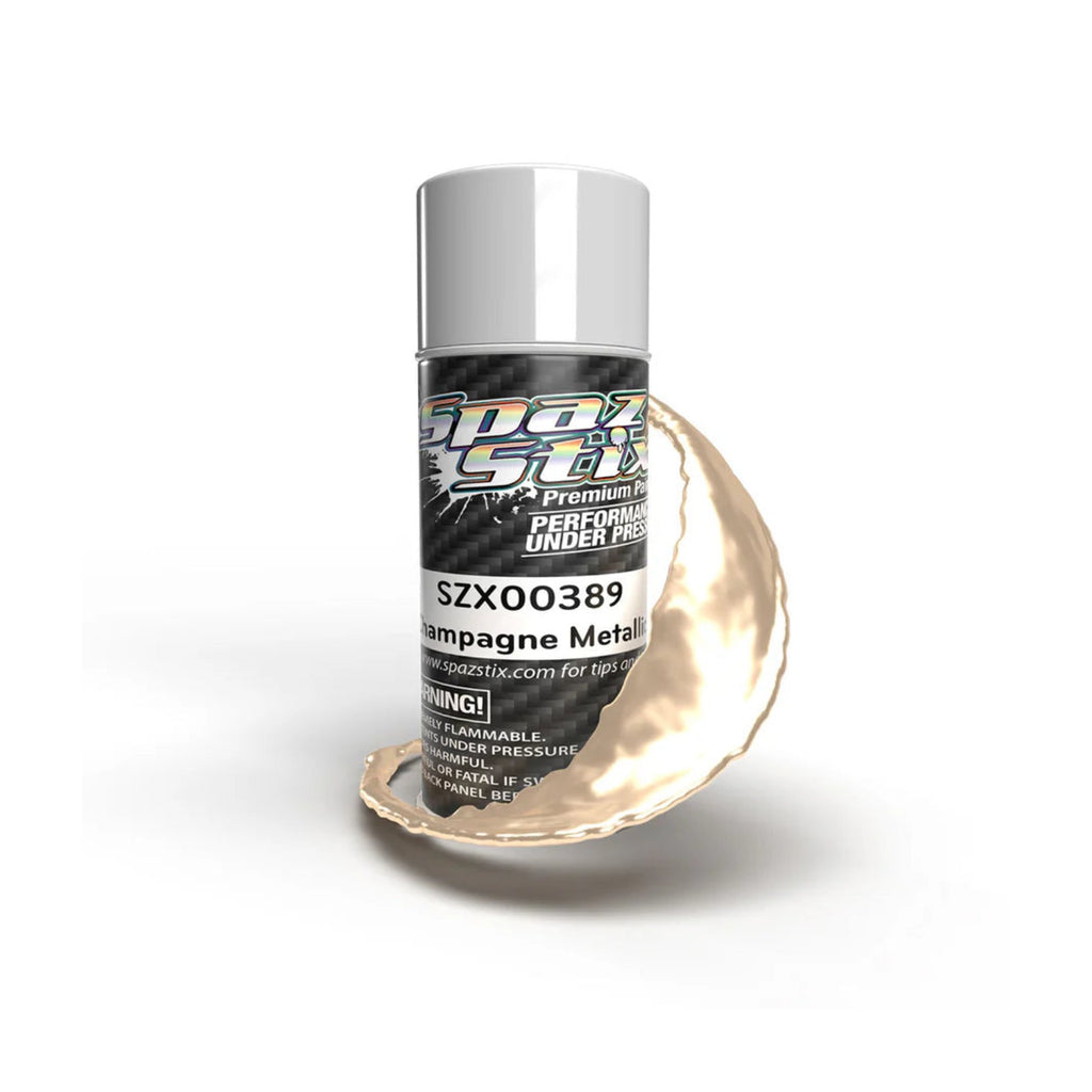 Spaz Stix Champagne Metallic Aerosol Paint, 3.5oz product photo