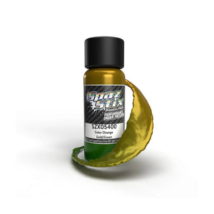 Spaz Stix Color Change Gold/Green Airbrush Ready Paint, 2oz (SZX05400)