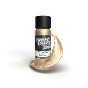 Spaz Stix Gold Pearl Airbrush Ready Paint, 2oz (SZX16070)