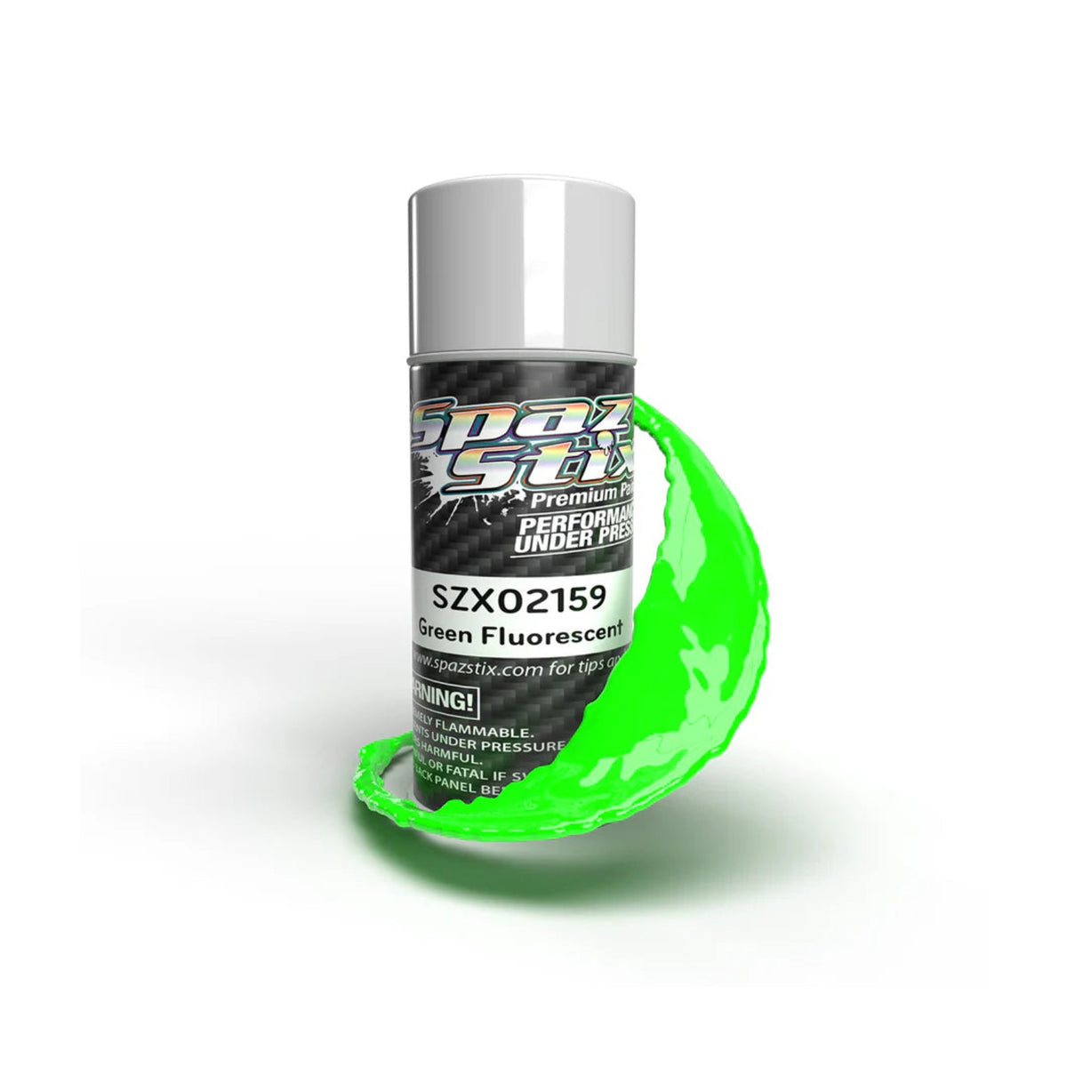 Spaz Stix Green Fluorescent Aerosol Paint, 3.5oz product photo