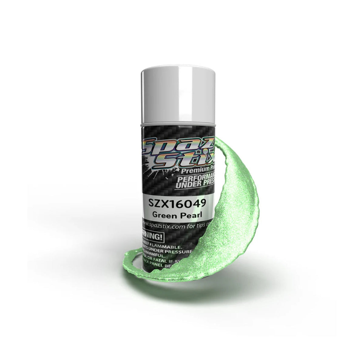 Spaz Stix Green Pearl Aerosol Paint, 3.5oz product photo
