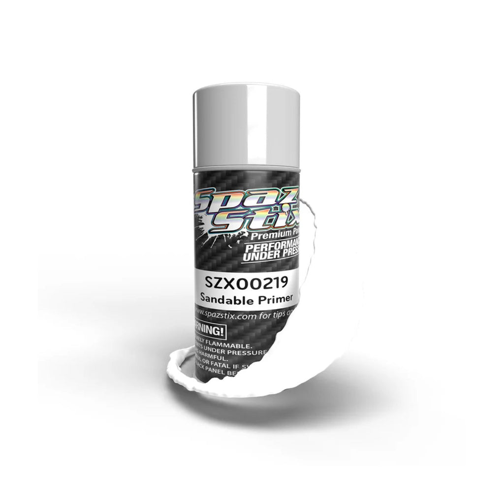 Spaz Stix High Quality Sandable Primer Aerosol Paint, 3.5oz product photo
