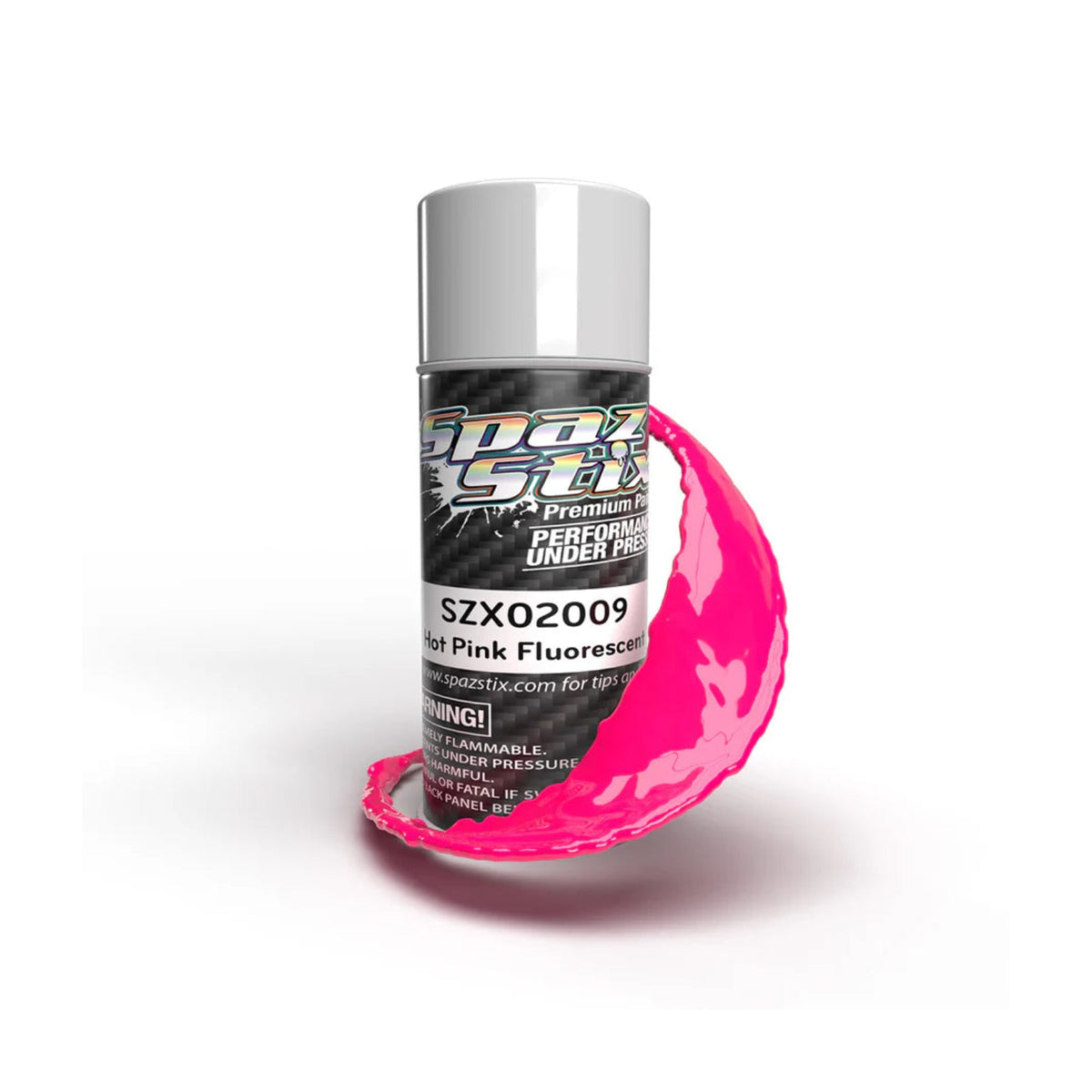 Spaz Stix Hot Pink Fluorescent Aerosol Paint, 3.5oz product photo