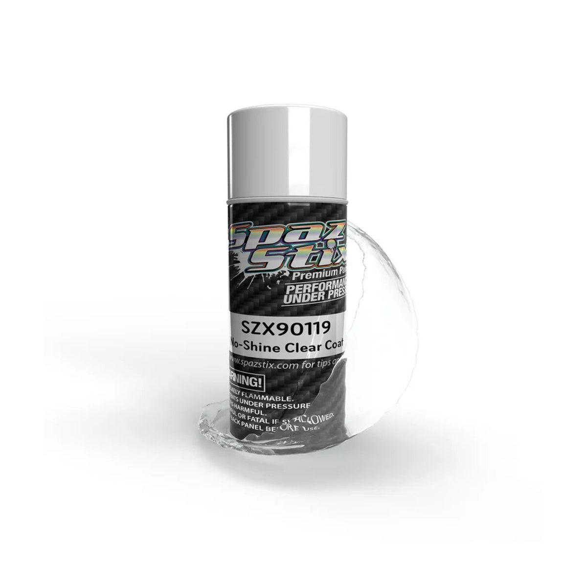Spaz Stix No-Shine Matte Clear Coat Aerosol, 3.5oz product photo