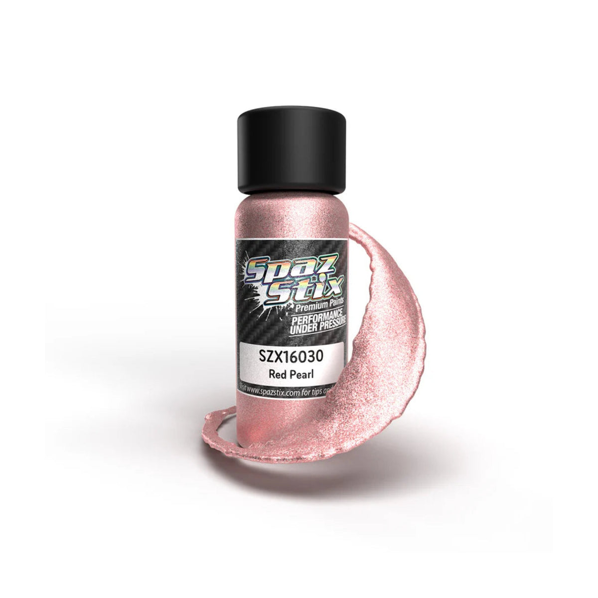 Spaz Stix Red Pearl Airbrush Ready Paint, 2oz product photo