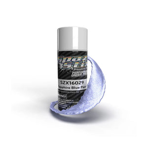 Spaz Stix Sapphire Blue Pearl Aerosol Paint, 3.5oz (SZX16029)