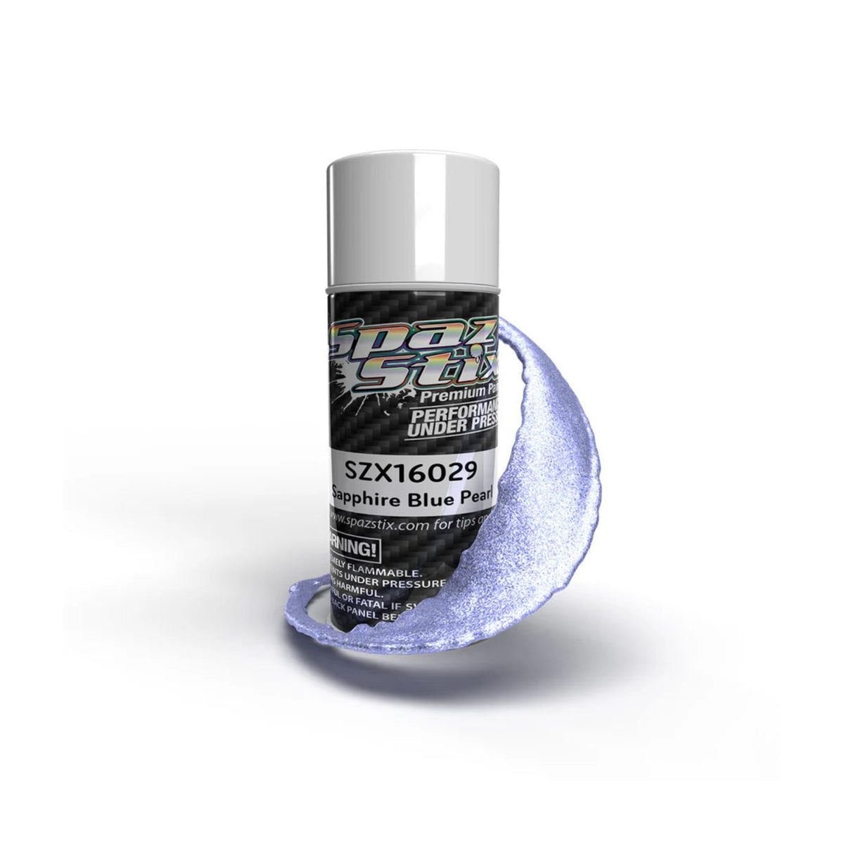 Spaz Stix Sapphire Blue Pearl Aerosol Paint, 3.5oz product photo