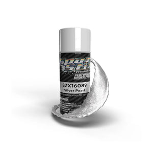 Spaz Stix Silver Pearl Aerosol Paint, 3.5oz (SZX16089)