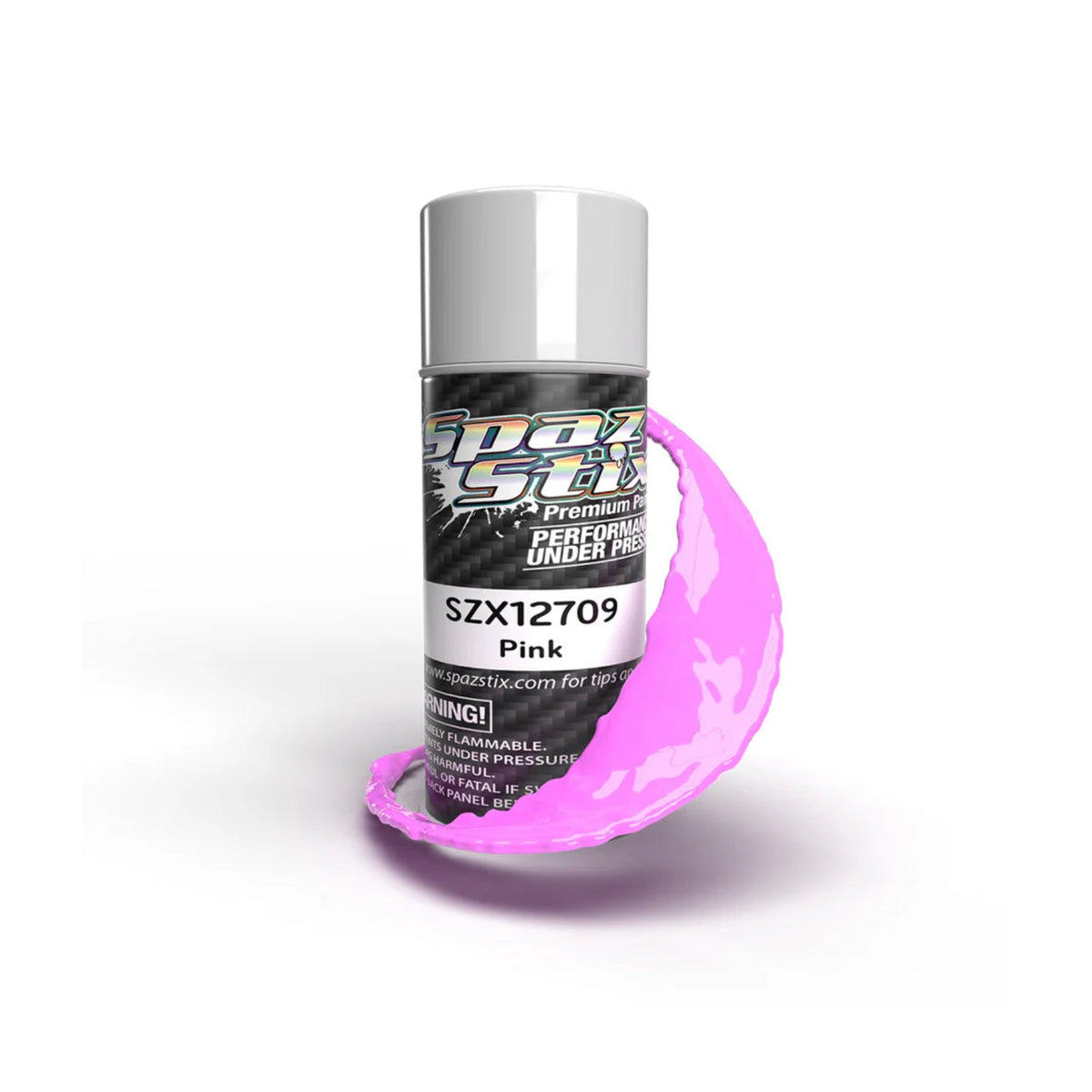 Spaz Stix Solid Pink Aerosol Paint, 3.5oz product photo