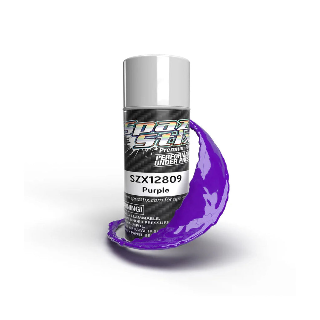 Spaz Stix Solid Purple Aerosol Paint, 3.5oz product photo